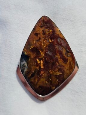 Jay King DTR 925 Sterling Silver Large Pietersite Pendant